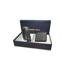 Load image into Gallery viewer, Gift Set - Leather RFID Wallet + 35mm Automatic Buckle Belt - SGS 573-3