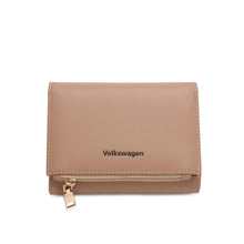 Load image into Gallery viewer, Women&#39;s RFID Magnet Tri Fold Leather Short Wallet / Purse With Coin Compartment - KP 005